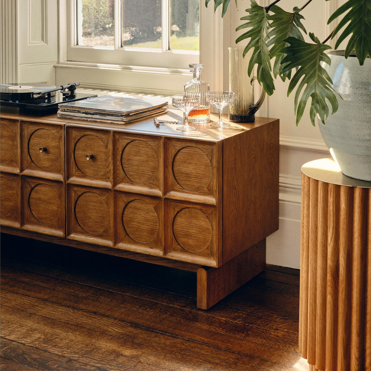 Jacque Wooden Sideboard