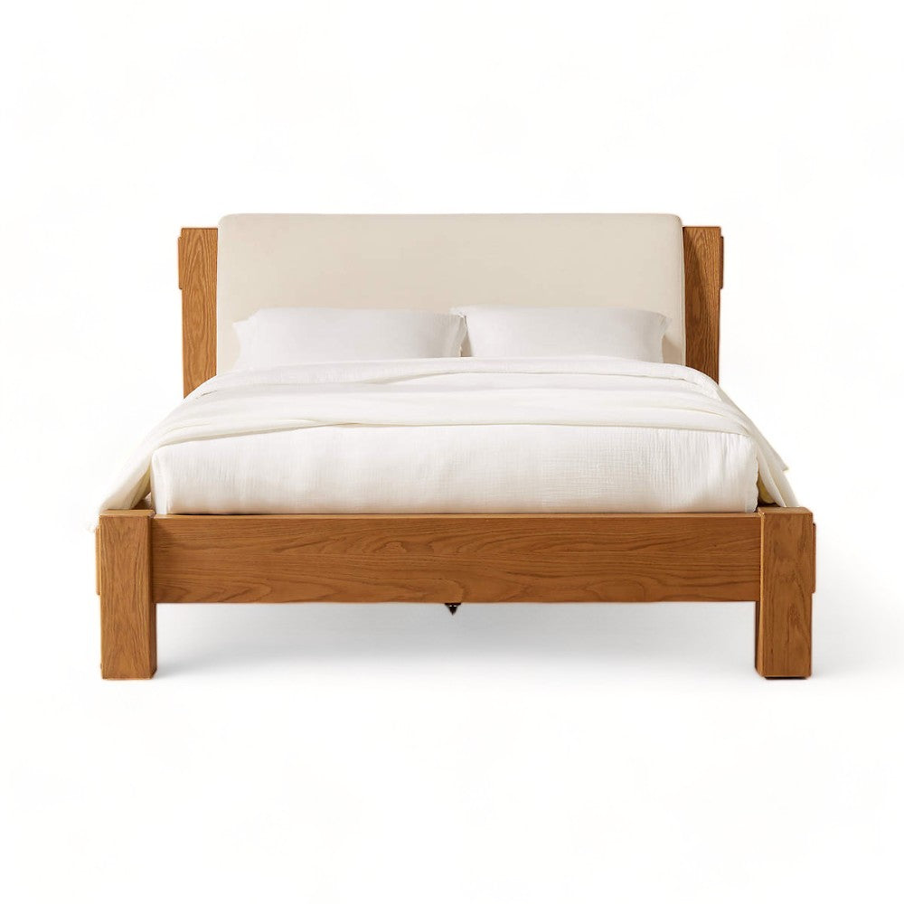 Divino Rest Oak Wood Bed
