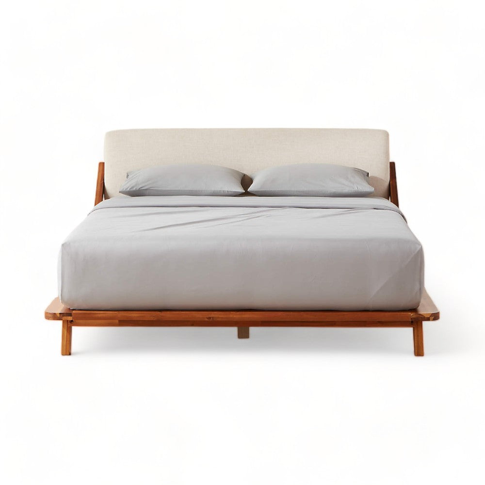 Oro Dreams Wood Platform Bed