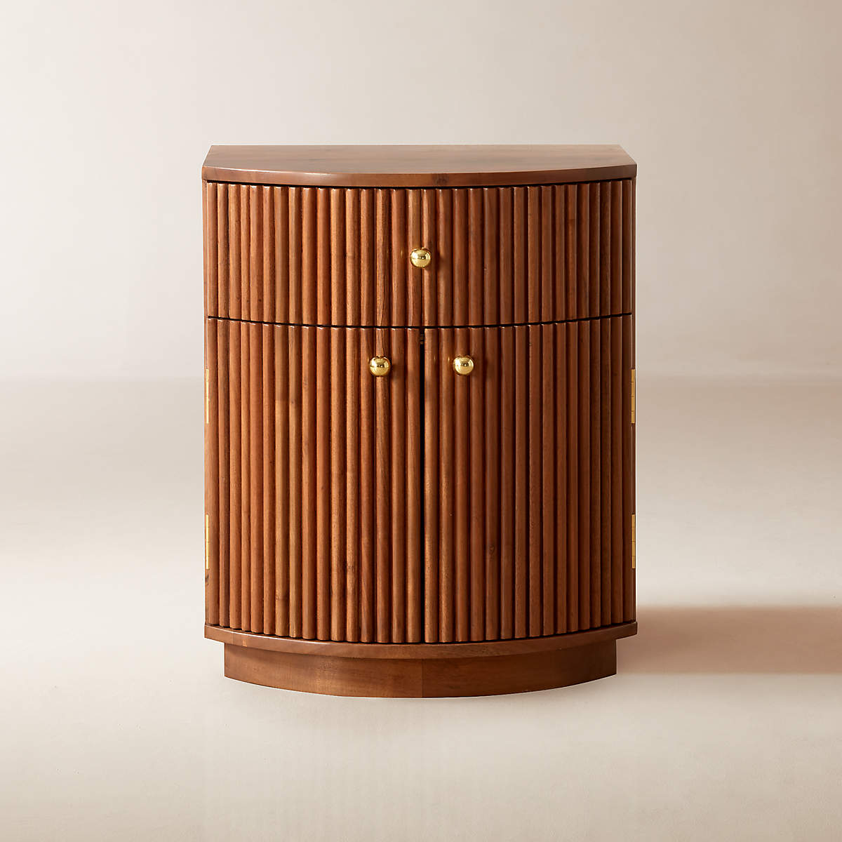 Bishop Fluted Bedside Table