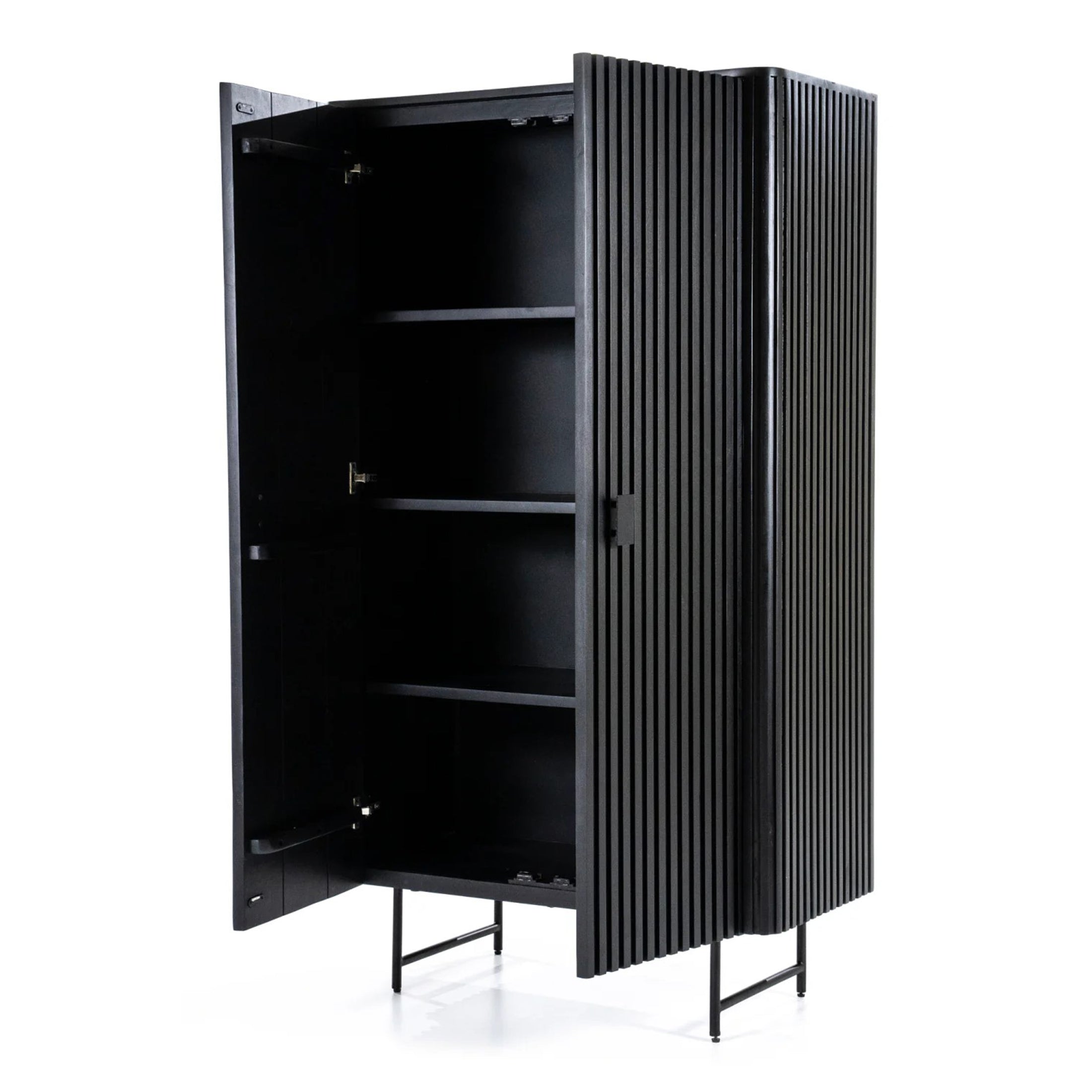 Charred Wooden Cabinet