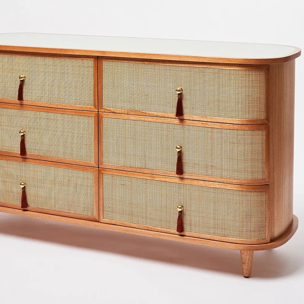 Lonobo Rattan Chest of Drawers