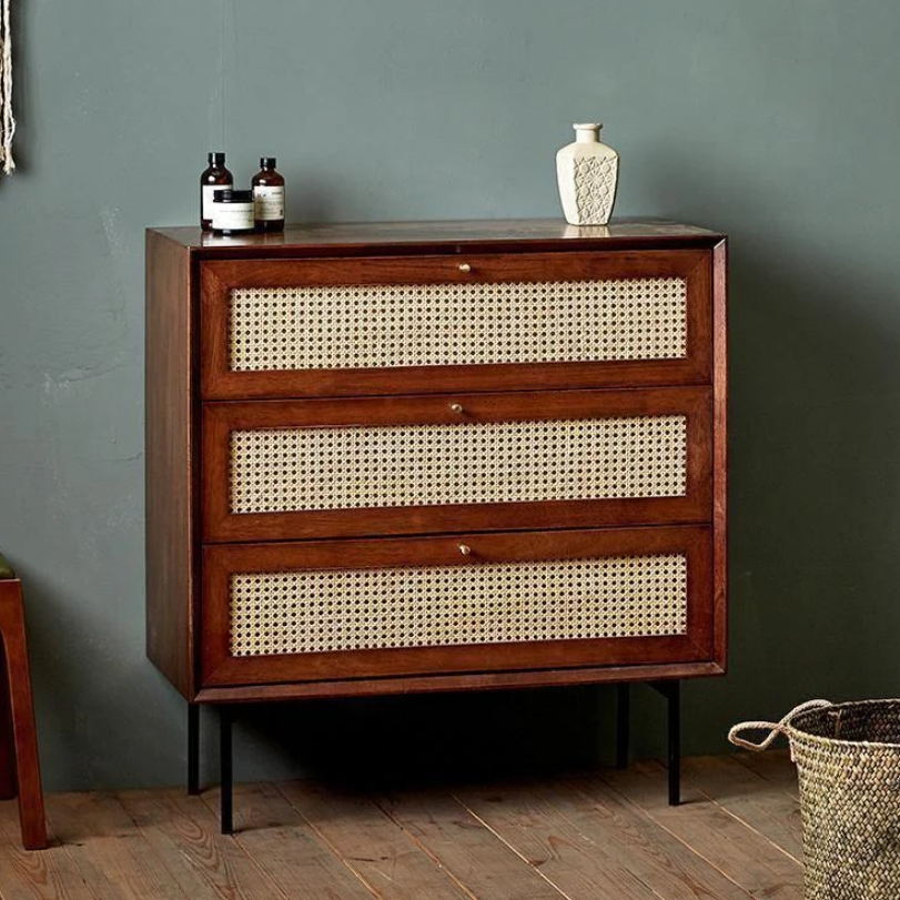 Linda Cane Chest of Drawers